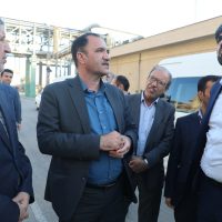 بازدید جمعی از مدیران وزارت نفت از پالایشگاه آبادان