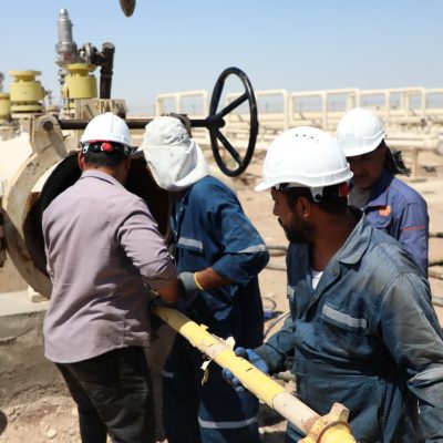 موفقیت‌آمیز بودن نخستین عملیات توپك‌رانی با سیال نفت در شركت نفت و گاز اروندان
