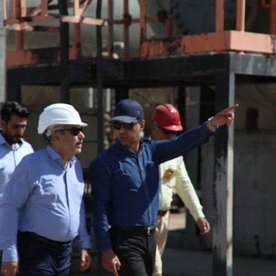 مدیرعامل اروندان از خط مقدم تولید در‌ منطقه نفتی آزادگان بازدید كرد